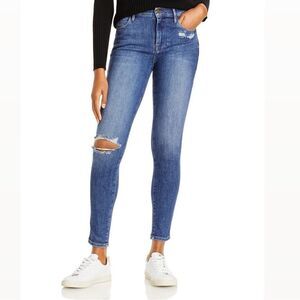 Frame “Le High” Distressed Skinny Jeans Size 27
